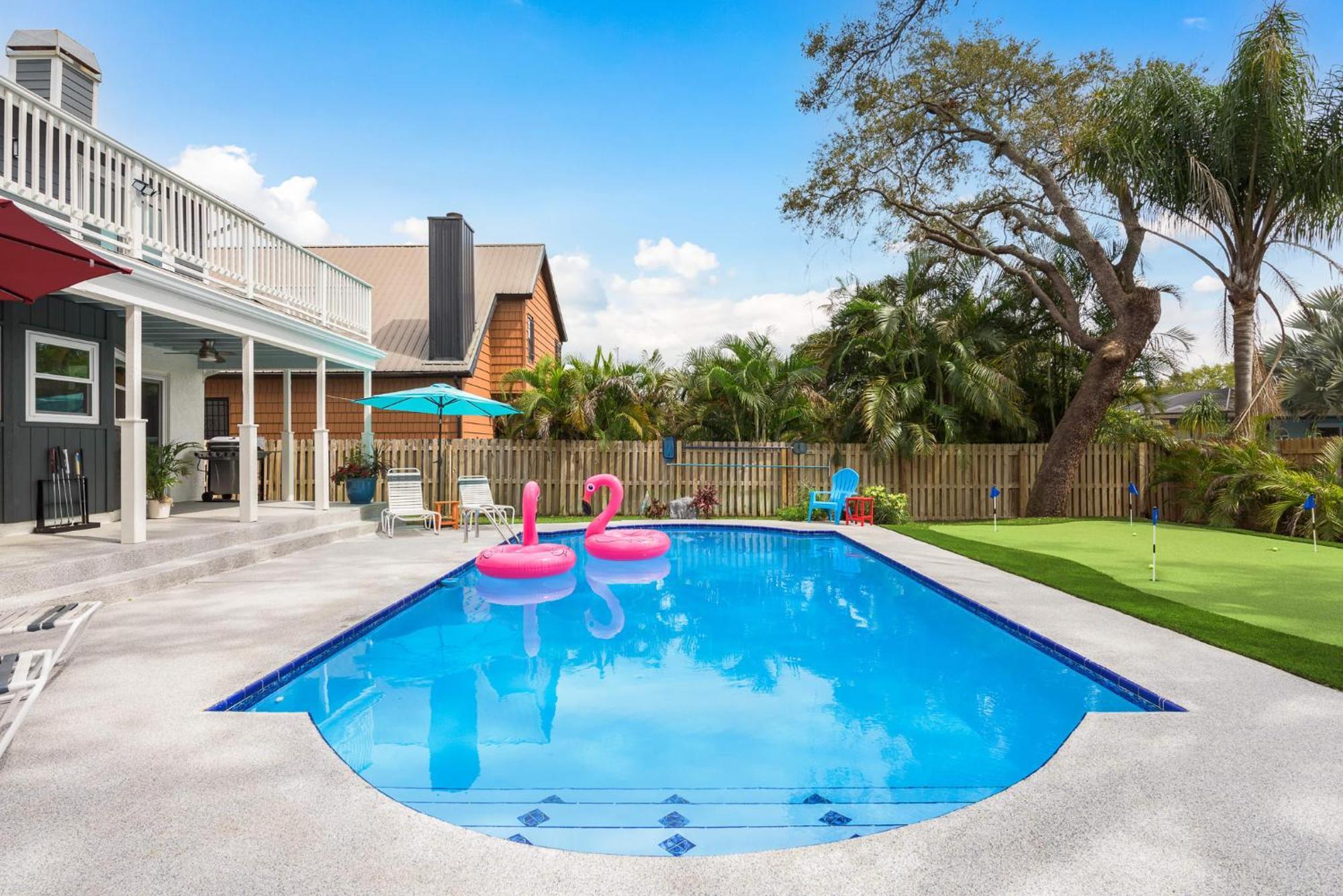 Willa Luxury Family Beach Escape With Heated Pool And Putting Green Tarpon Springs Zewnętrze zdjęcie